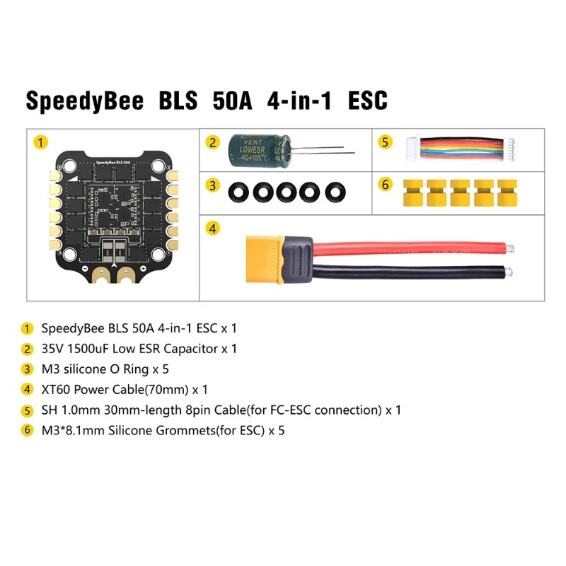 SpeedyBee F405 V3/V4 FC ESC St – Speedybee F405 V4 Bls 55A Stack Bewertung und Preis